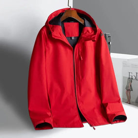 Women's Windbreaker Outdoor Waterproof Wind Breaker Sports Jackets Softshell Hoodie Jacket Plus Size Hiking Jacket