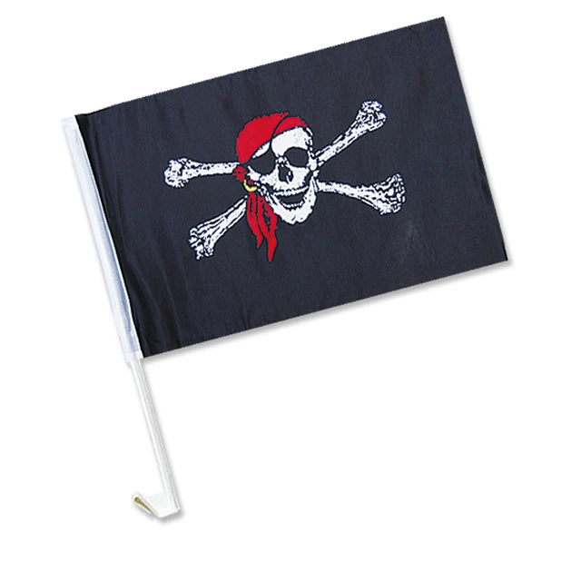 Custom Country Team Car Window Flag with Fiberglass Pole Waterproof Durable Polyester Pennant Style
