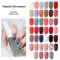For 48 Colors Long Lasting Water Based Nail Polish Red Private Label 10ml Powder Professional Use Quick Dry Non-Toxic