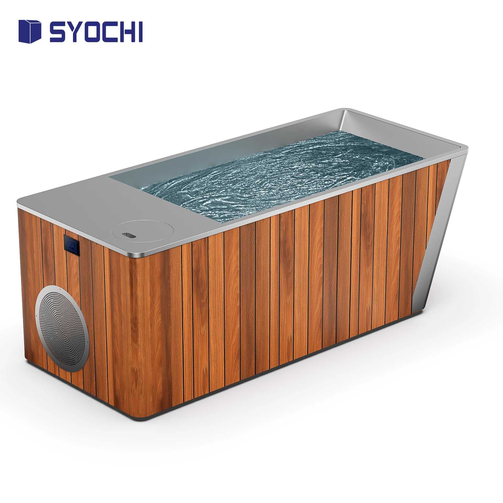 Syochi  Hot Cold Ice Bath Tub Therapy Stainless Steel Cold Plunge Ice Tub Bath