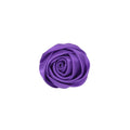 Best Quality Silk Satin Handmade Fabric Flower With Beads Center