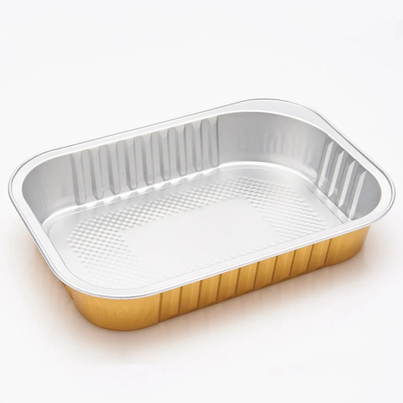Microwave Oven Safe Small Size Foil to Go Food Disposable Aluminum Containers