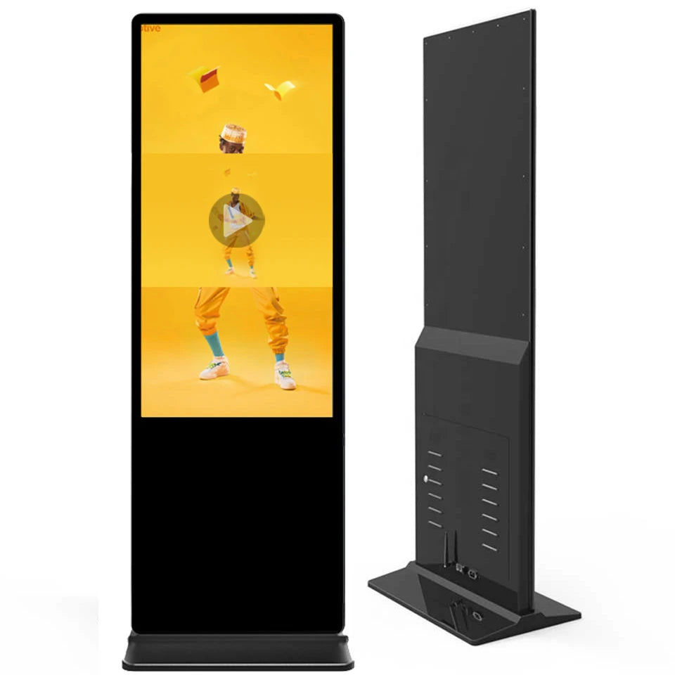 China Hot 43 Inch Floor Stand Vertical Screens Kiosk Indoor Standalone Lcd Advertising Display Digital Signage