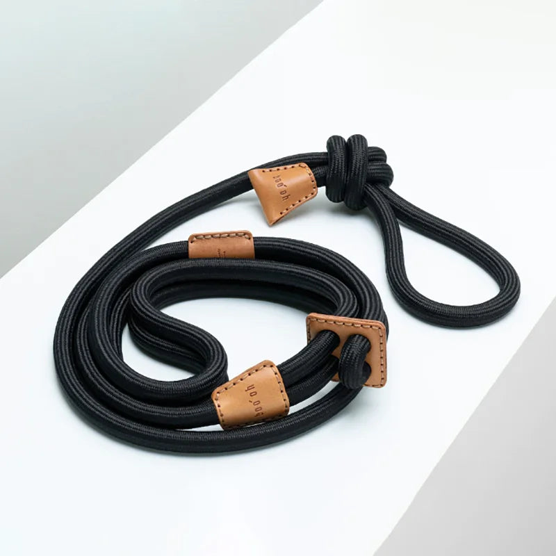 Cotton Twisted Pet Dog Harness Leash Heavy Duty Dog Leash Safe With Handle Dog
