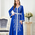 Middle Eastern Abaya Dubai Embroidery Islamic Clothing Muslim Dresses for Women Dresses Women Muslim