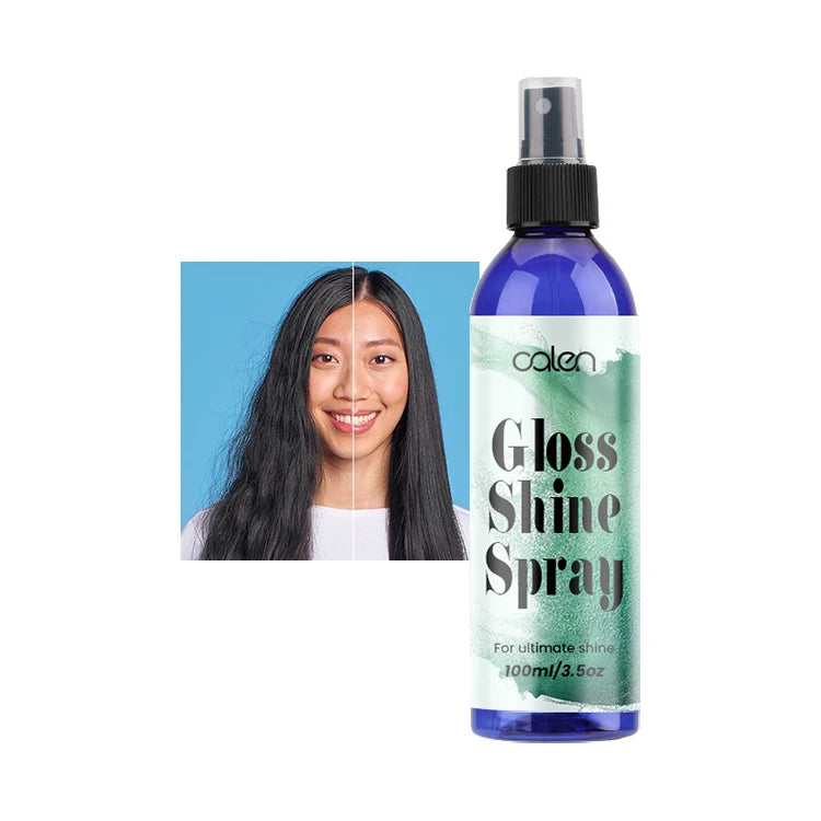 Luxfume Factory Customized Added Smooth Shimmer Shine Finishing Spray for Radiant Hair