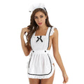 Wholesale French Erotic Lingerie Maid Uniforms With Hair Hoop G-string Maid Uniform Costume Sexy Cosplay