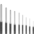 9 Pieces Roll Pin Punch SetKit Removing Repair Tool With Holder
