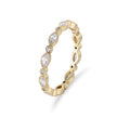 Fashion Jewelry 925 Sterling Silver Ring Marquise Eye Round Shape Zircons Gold Plated Rings Engagement Wedding Rings
