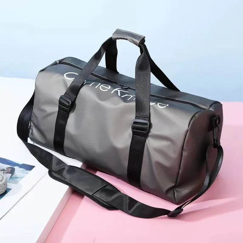 Travel Duffel Bag Fitness Gym Bag With Wet Pocket Weekender Duffel Bag With Shoes Storage