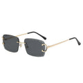 GWTNN OEM Gafas De Sol Rimless Sunglasses Designer Rimless Sunglasses