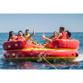 Outdoor Sports Game Aqua Games Water Floating Spinner Spinning Rotating Roll Saturn Towable Tube Disco Boat for Sale