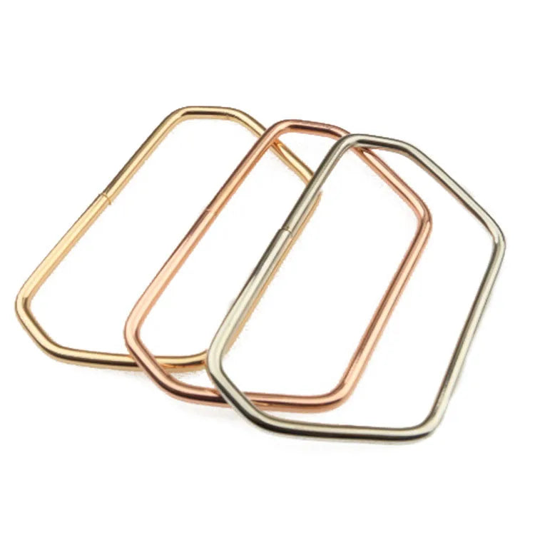 Deepeel HD018 Handbag Hardware Accessories DIY Decorative Handles Buckle Purse Connector Frame Bag Handle