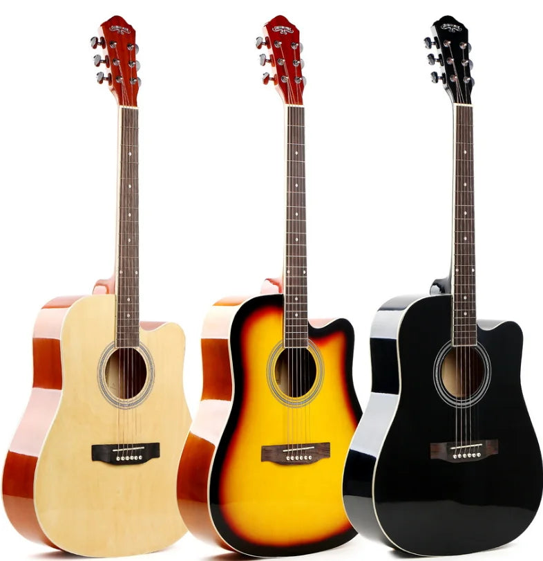 Caravan Music HS-4111 Cheaper 41inch Acoustic Guitar Strings Instrument Guitar Factory for Wholesale OEM/ODM