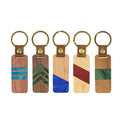 Personalized Wooden Keyring Custom Engraved Name or Message Natural Wood Keychain Ideal Keyring Gift Keychain