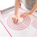 Large Non-Stick Silicone Pastry Mat Kitchen Gadgets for Home Cooking-Dough Maker Utensils MegaBDM