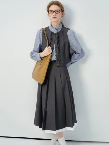 VEGA CHANG 2026 Fashion Spring 2026 New Premium Stylish Woman Waistcoat Vest MegaBDM