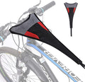 Bicycle Trainer Sweat Net with Phone Pouch Bicycle Bike Frame Protector Cover Absorbs Sweat Guard Bike Training Accessories