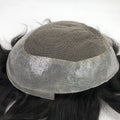 Emeda Wholesale Stock New Australia with 4cm Pu Mens Hair Replacement System Man Wig for Bald Male