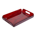 Colorful Wholesale Customized Clear Acrylic Food Fruit Snack Tray Acrylic Tray