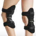 OSKY Hot Selling Adjustable Power Lifts Spring Force Knee Stabilizer Orthopedic Knee Pad Black Unisex Customizable Logo