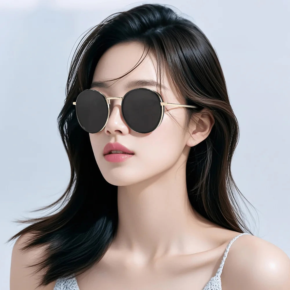 2025 NEW Round Men Sunglasses Luxury Brand Designer Ditaeds Sun Glasses for Women Female Eyewear UV400 De Sol 2086