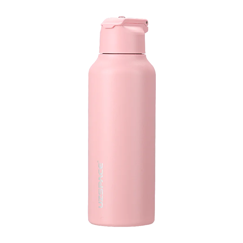 For New Arrival 600ml Double-layer SUS316 Leakproof Stainless Steel Vacuum Thermos Straw 12-24 Hours Thermal Insulation