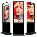 55 Inch Floor Standing Lcd Tv Advertising Touch Screen Digital Poster Kiosk