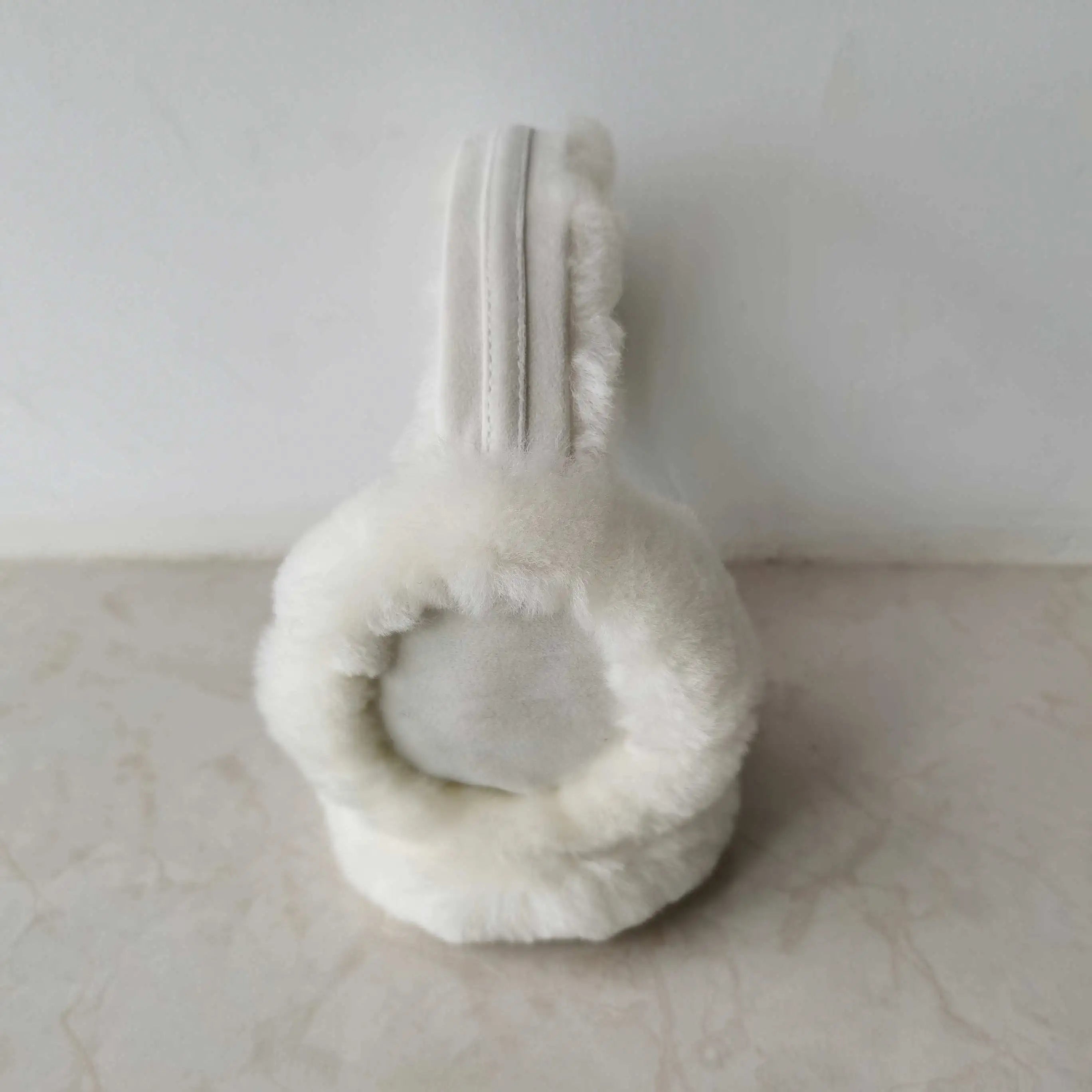 Autumn Winter Women's Foldable Australian Real Sheepskin Fur Earmuffs Multi-Color Grade a Outdoor Camping Household Use