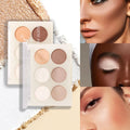 Wholesale Long Lasting Waterproof High Pigment Pressed Powder Makeup Palette Mineral Contour & Highlight Palette