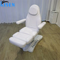 KISEN Hot Selling Beauty Salon Furniture 3 Motors Foot Control Facial Cosmetic Bed Modern Electric Spa Treatment Massage Table