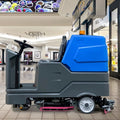 XD160 Ride-on Floor Scrubber 155L/165L Clean Water Tank Electric Marble Floor Cleaner Machine 24V New Condition