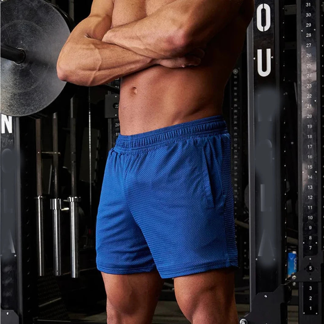 Summer Mens Casual Shorts Custom Mesh Shorts Men Mesh Shorts Homme Brand Clothing Solid Cheap Shorts