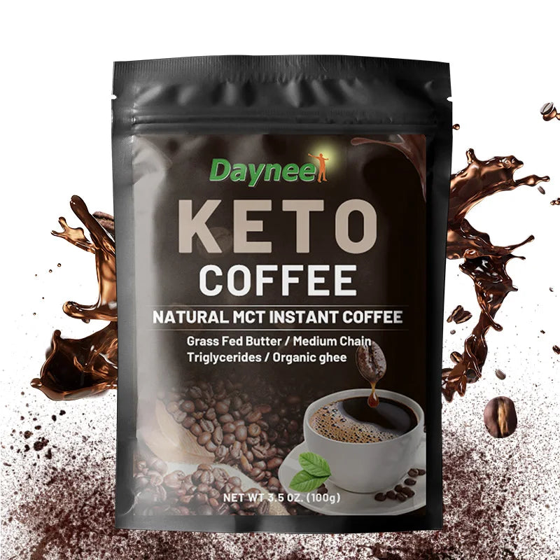 Slim Keto Coffee Natural Healthy Diet Control MCT Meal Replacement Food Instant Weight Loss Keto Coffee Slimming