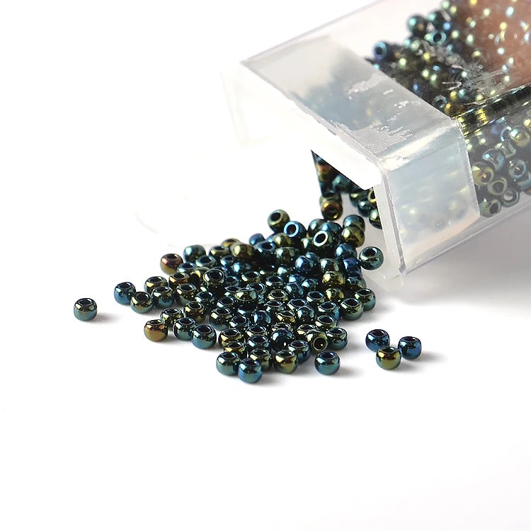 2025 Crystal Wholesale 11/0 Toho Glass Seed Beads  for Jewelry Making Black Seed Beads