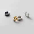 925 Sterling Silver Black Color No Piercing Ear Cuffs Hip Hop Clip on Earrings Fashion Jewelry for Women Men
