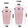 Customizable China Portable Creative Metal Cute Small 12 Oz 380Ml Keep Hot Cup Reusable Coffee Cup Mug of Coffee