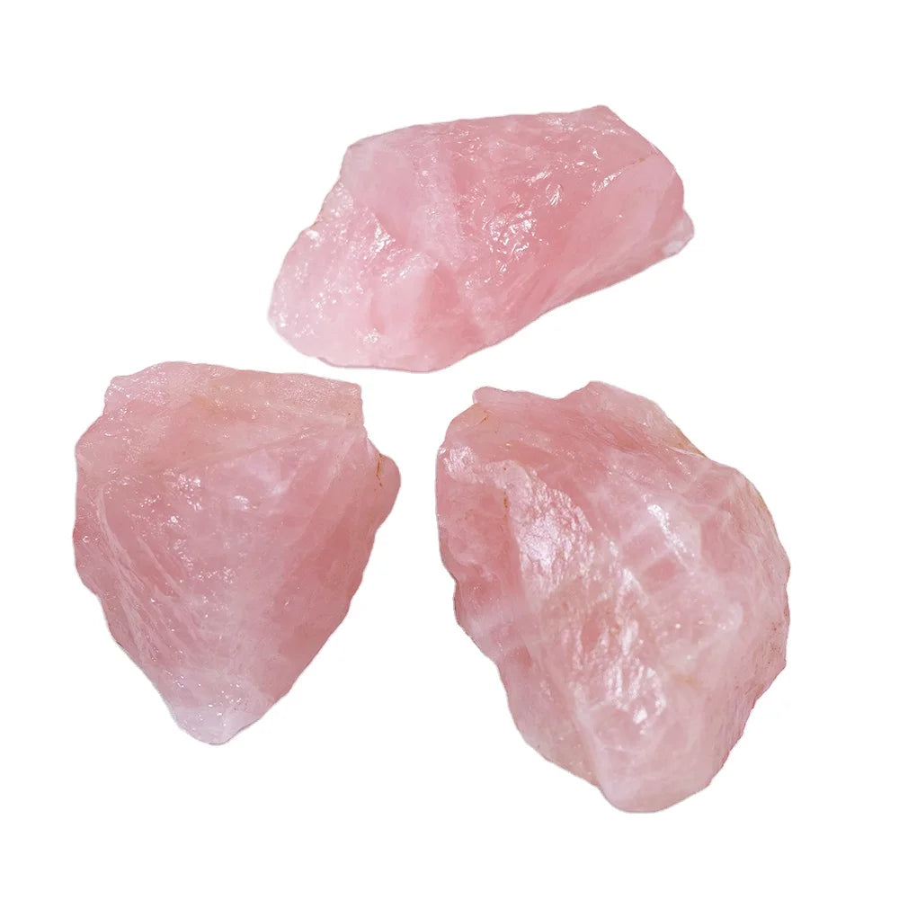 Wholesale Natural Stone Rose Quartz Bulk Raw Crystal Mineral Specimen Home Decor
