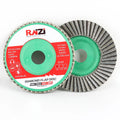 RAIZI 4"  Diamond Flap Grinding Disc for Glass Porcelain Ceramic Tile Tools Abrasive Flap Wheel for Stone Concrete Tool