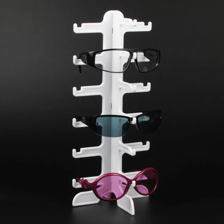 DOISYER 2021 Sunglasses Display Plastic Retail Rack for Eyewear Sleek Stand for Optics Show
