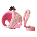 Wholesale New Reflective Pet Dog Fleece Step in Harness New Winter with Leash