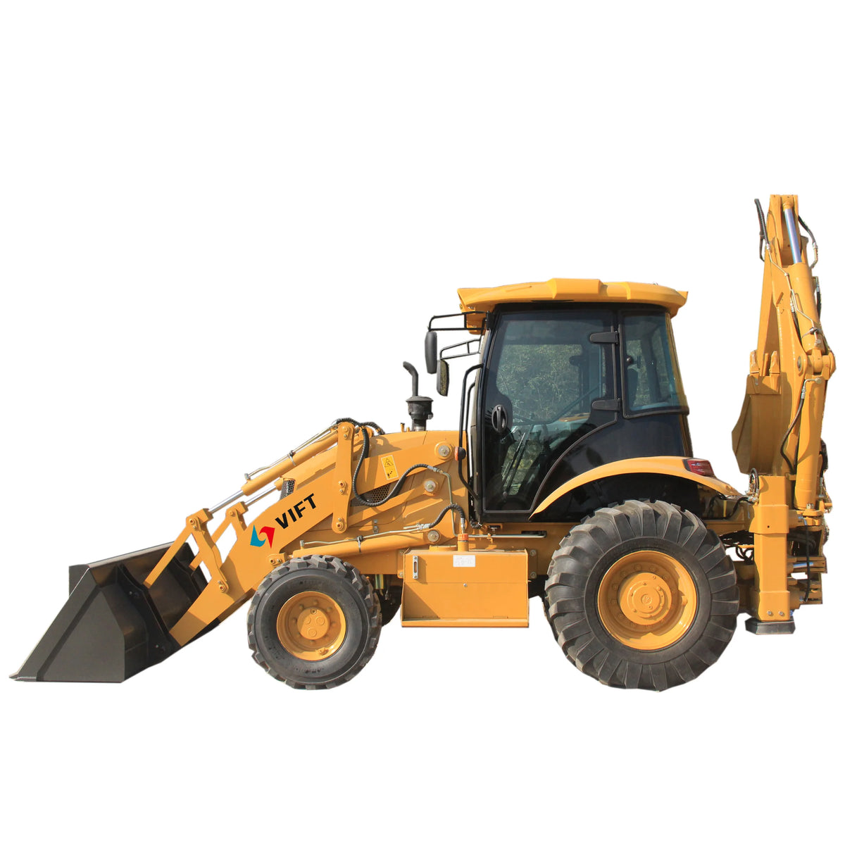 China VIFT Manufacturing High Efficiency Customized 3 4 5 Ton Backhoe Loader Large Digger Excavator EPA Euro V Approval Engine MegaBDM