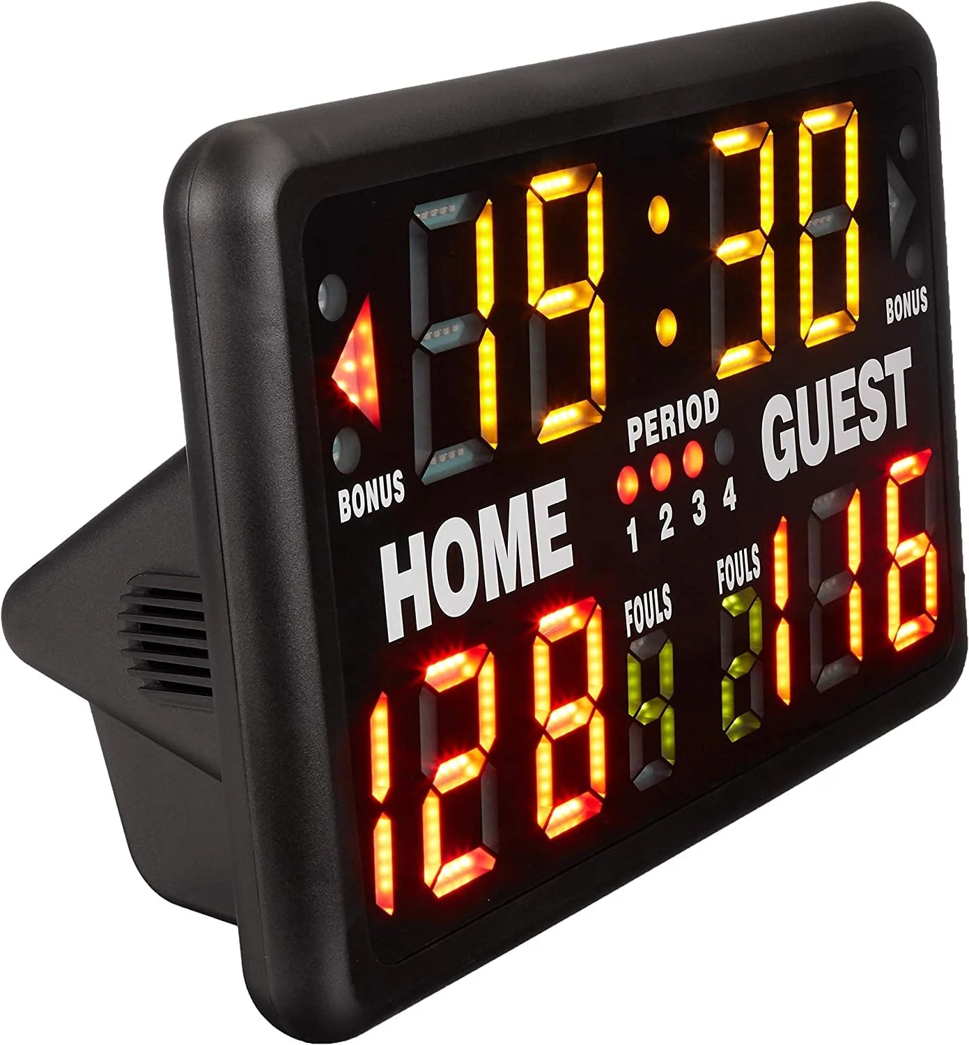 Durable Remote LED Sports Scoreboard Designed for Indoor Outdoor Use for Basketball Tabletop Tennis Football Court Equipment