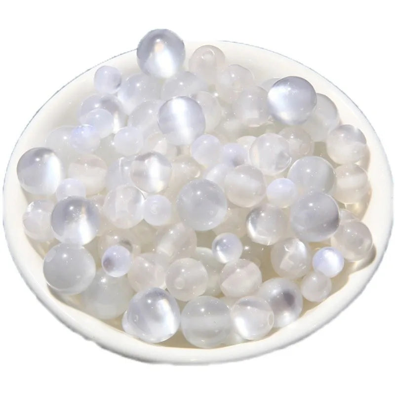 Wholesale Hot Sale Round Colorful Crackle Glass Paint Bulk Beads for Jewelry Making