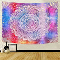 3D Printing Mandala Tapestry Boho Wall Hanging Tapestry Cloth Fabric Psychedelic Tapestry Home Decoration