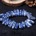 HUIYING Factory outlet bulk wholesale Long gravel tumbled stones semi precious pink opal stone