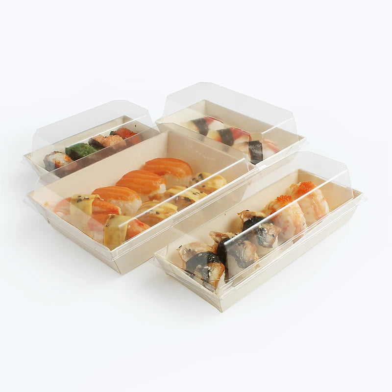 Hot Sale Portable Trapezoidal Lunch Box With Handle Custom Carrier Bento Lunch Box