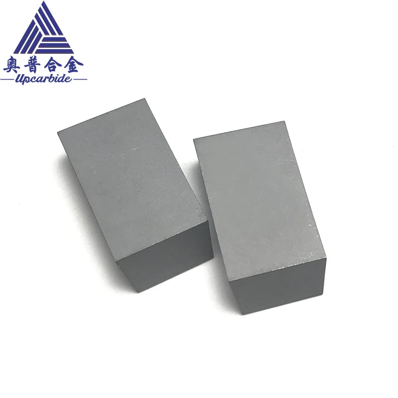 Tungsten Carbide Strips YG8 Polished OEM High Precision 25x6x13.3mm Bar for Cutting Blade