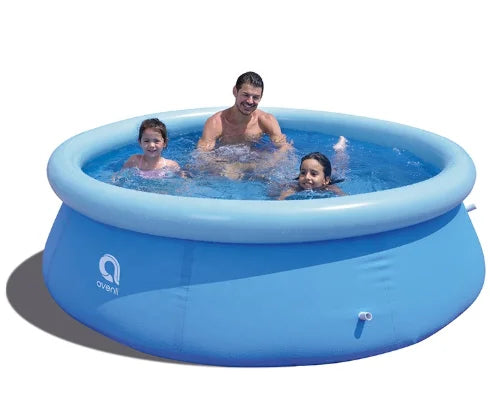 Jilong Avenli 17794 Marin Blue Round Pool Set 360x76cm Fast-Set Family Pool Swimming Pool