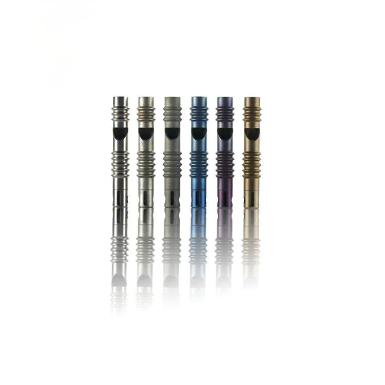EDC TA2 Pure Titanium High Frequency Whistle Outdoor Camping High Decibel Blast Survival Emergency Whistle Animal Training